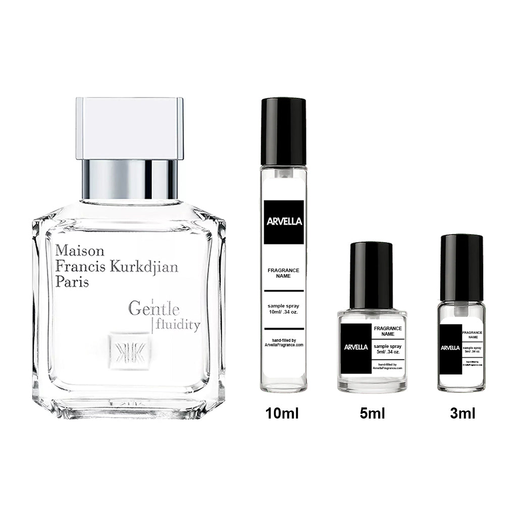 Maison Francis Kurkdjian Gentle Fluidity Silver Sample 10ml Spray - Arvella Fragrance